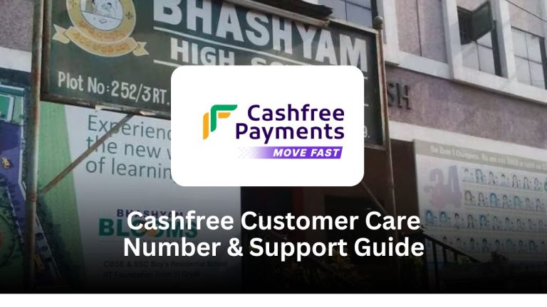 cashfree customer care number