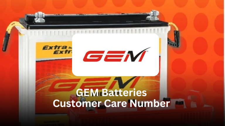 GEM Batteries Customer Care Number