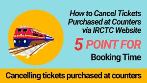 How to Cancel Tickets Purchased at Counters via IRCTC Website (Online) on 28th August 2026