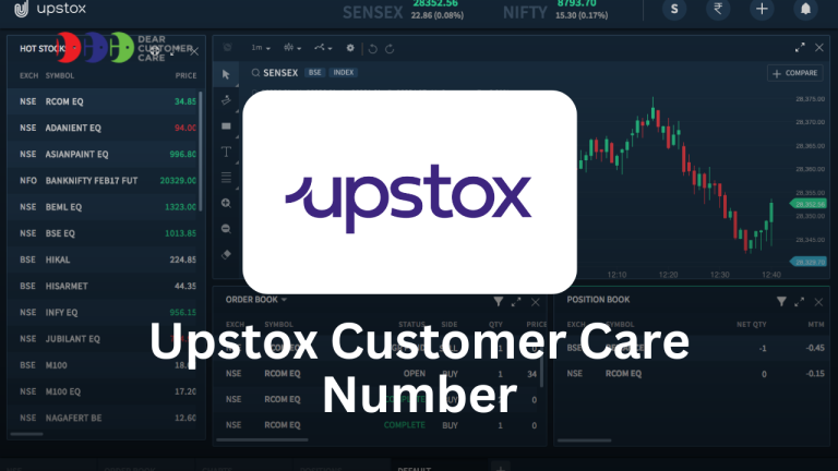 Upstox Customer Care Number Upstox Customer Care Number