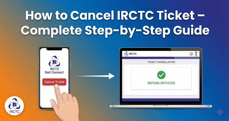 How to Cancel IRCTC Ticket