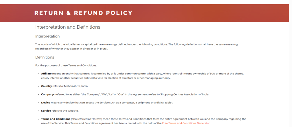  Check the Return & Refund Policy First